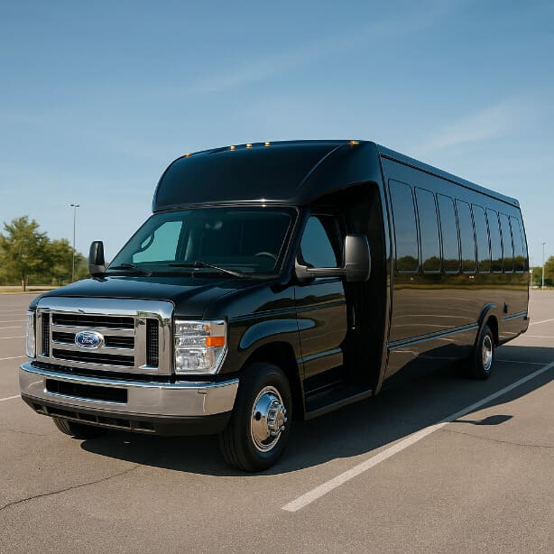 Charter Bus Rental Grand Prairie 18 Passenger Minibus