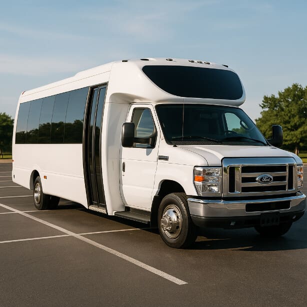 Charter Bus Rental Grand Prairie 20 Passenger Minibus