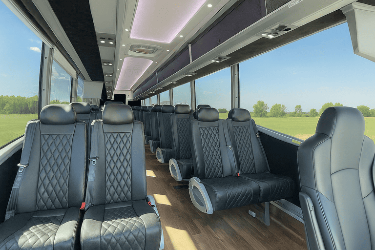 coach bus in Grand Prairie